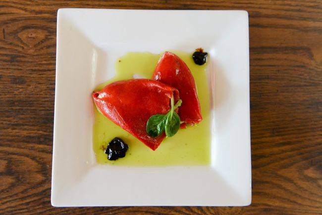 Piquillo peppers in olive oil