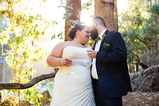 Redwood wedding