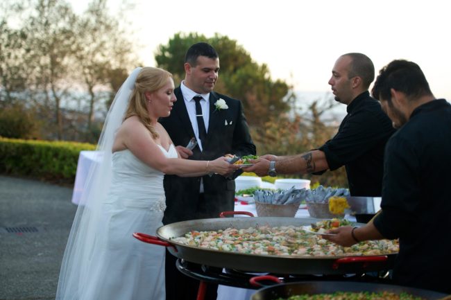 Wedding paella